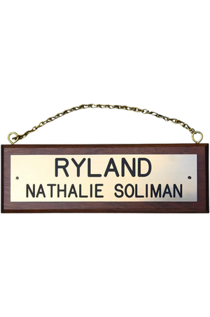 Engraved Plastic Plate