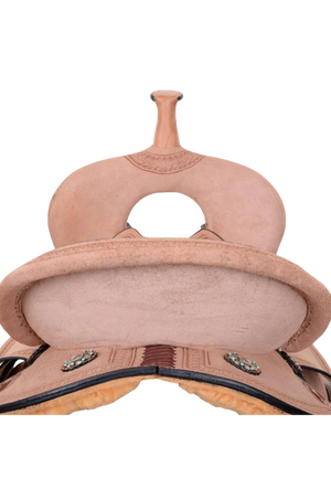 Circle Y Windsor Barrel-Diamond Waffle