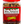 A plastic jar of Mrs. Pastures Cookies for Horses, with a red lid and Christmas-themed decoration on the label.