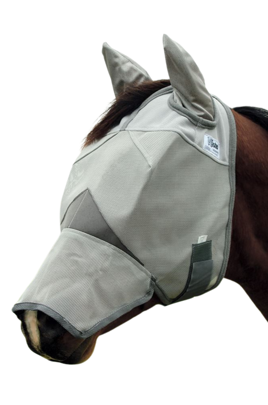 CASHEL CRUSADER LONG NOSE WITH EARS FLY MASK