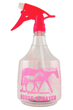 A set of three 36 oz. PVC spray bottles with adjustable nozzles.