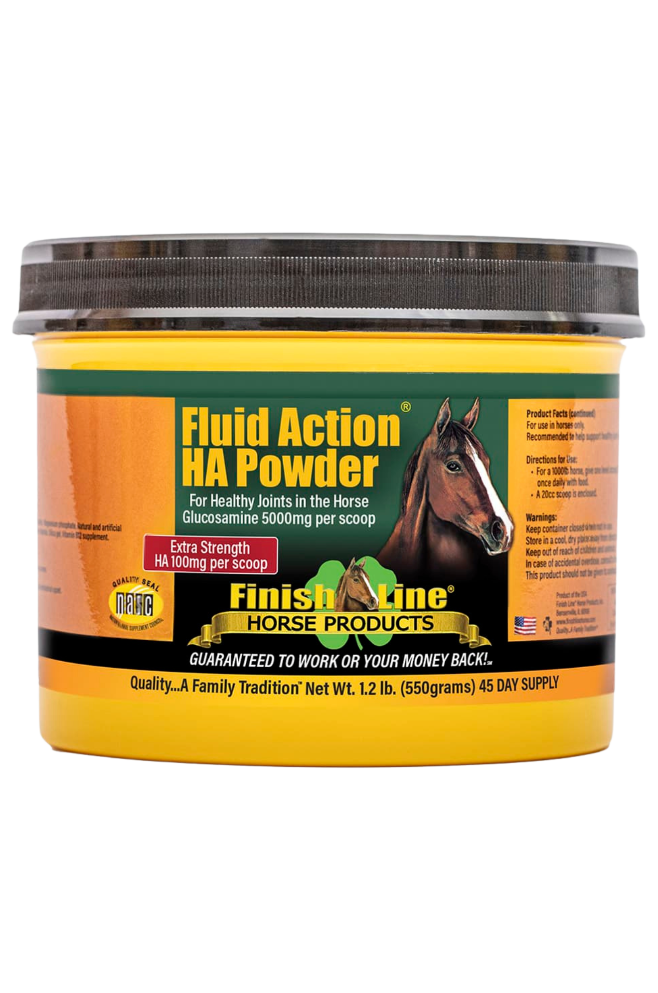 Pak Ha Powder Fluid Action HA Powder – Tack Shack Of Ocala