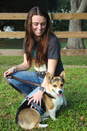 TS Custom Leather Dog Leash