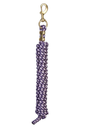 Poly Nylon Lead Rope With Solid Brass Snap