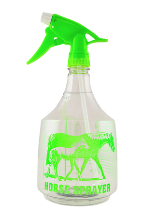 A set of three 36 oz. PVC spray bottles with adjustable nozzles.