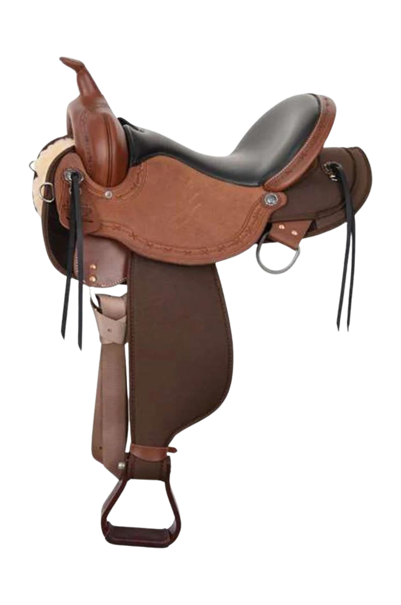 HIGH HORSE IRON WEED CORDURA TRAIL SADDLE