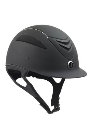 One K Defender Chrome Stripe Helmet