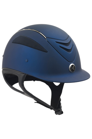 One K Defender Chrome Stripe Helmet