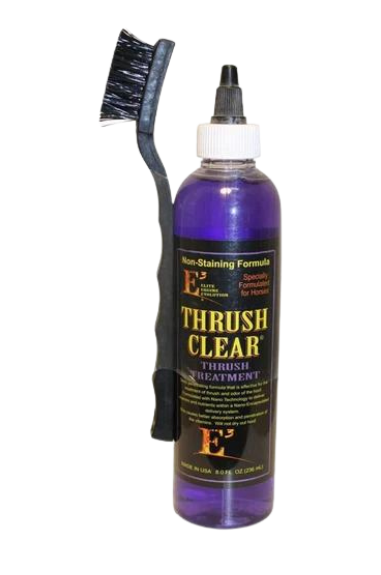 E3 THRUSH CLEAR WITH BRUSH