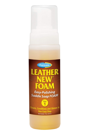 Leather New Foam Clean & Polish