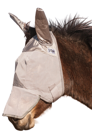 CASHEL CRUSADER LONG NOSE WITH EARS MULE FLY MASK