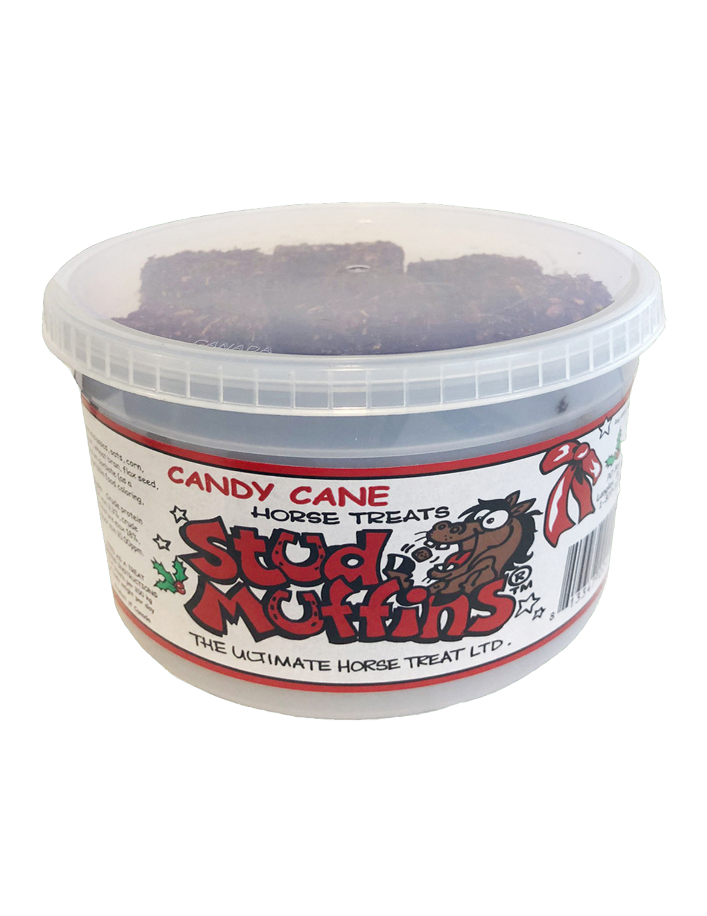 CANDY CANE HORSE TREATS STUD MUFFINS