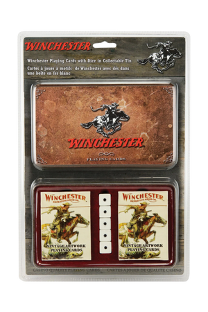 WINCHESTER PLAYING CARDS WTIH DICE