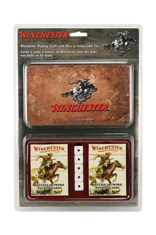WINCHESTER PLAYING CARDS WTIH DICE