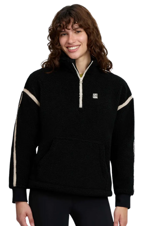 Avery Teddy Quarter Zip Fleece