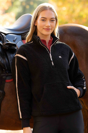 Avery Teddy Quarter Zip Fleece
