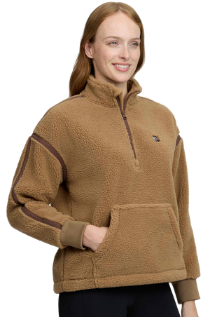 Avery Teddy Quarter Zip Fleece
