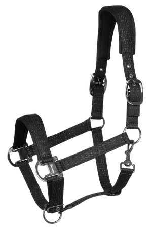 Cavalrose Glittering Zigzag Pattern Halter-F26