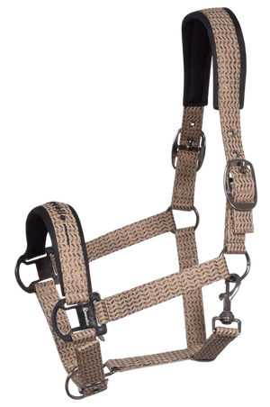 Cavalrose Glittering Zigzag Pattern Halter-F26