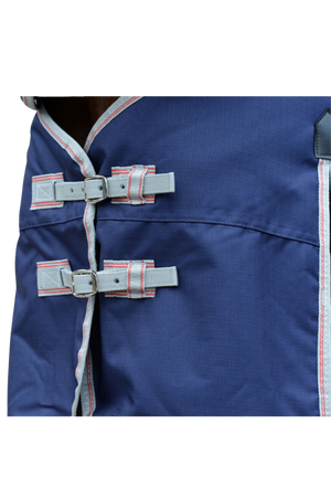 ComFiTec Essential Combo Neck Medium 81" Navy/Silver/Red