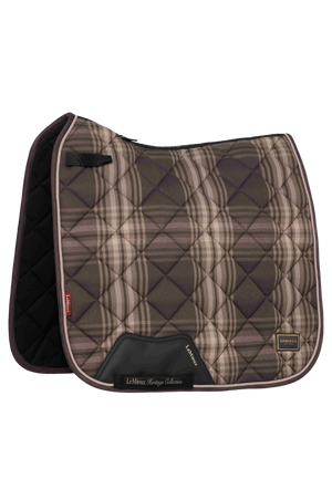 Heritage Check Dressage Square Pad - f2026