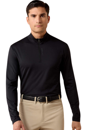 MNS Ariat Lunaveil 1/4 Zip Long Sleeve Baselayer-F26