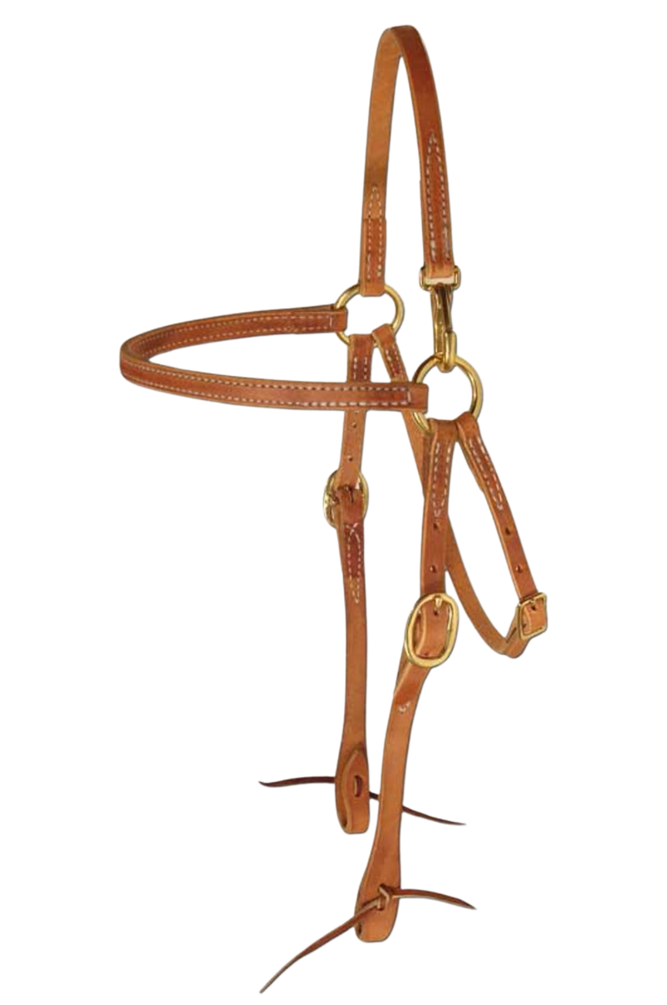 Mule Headstall W/ Snap At Crown