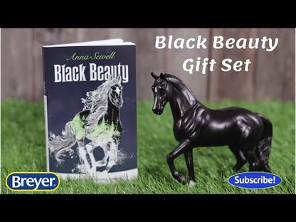 BLACK BEAUTY HORSE & BOOK SET