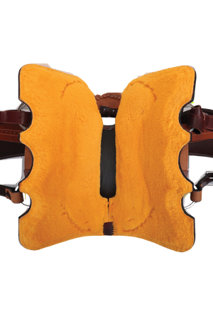A brown Riata Ranch Roper saddle designed for roping, made with premium Hermann Oak leather and featuring a Kevlar reinforced tree.