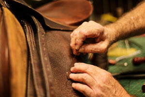 English saddle repair