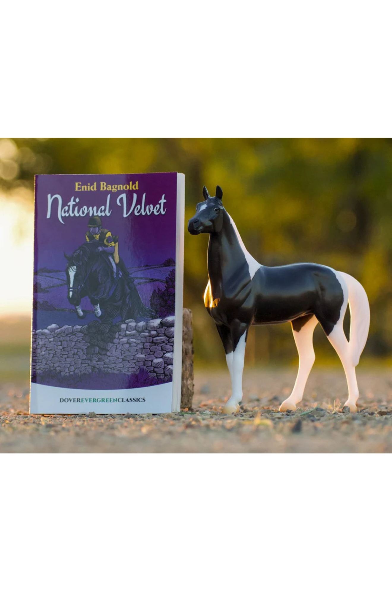 NATIONAL VELVET - HORSE & BOOK