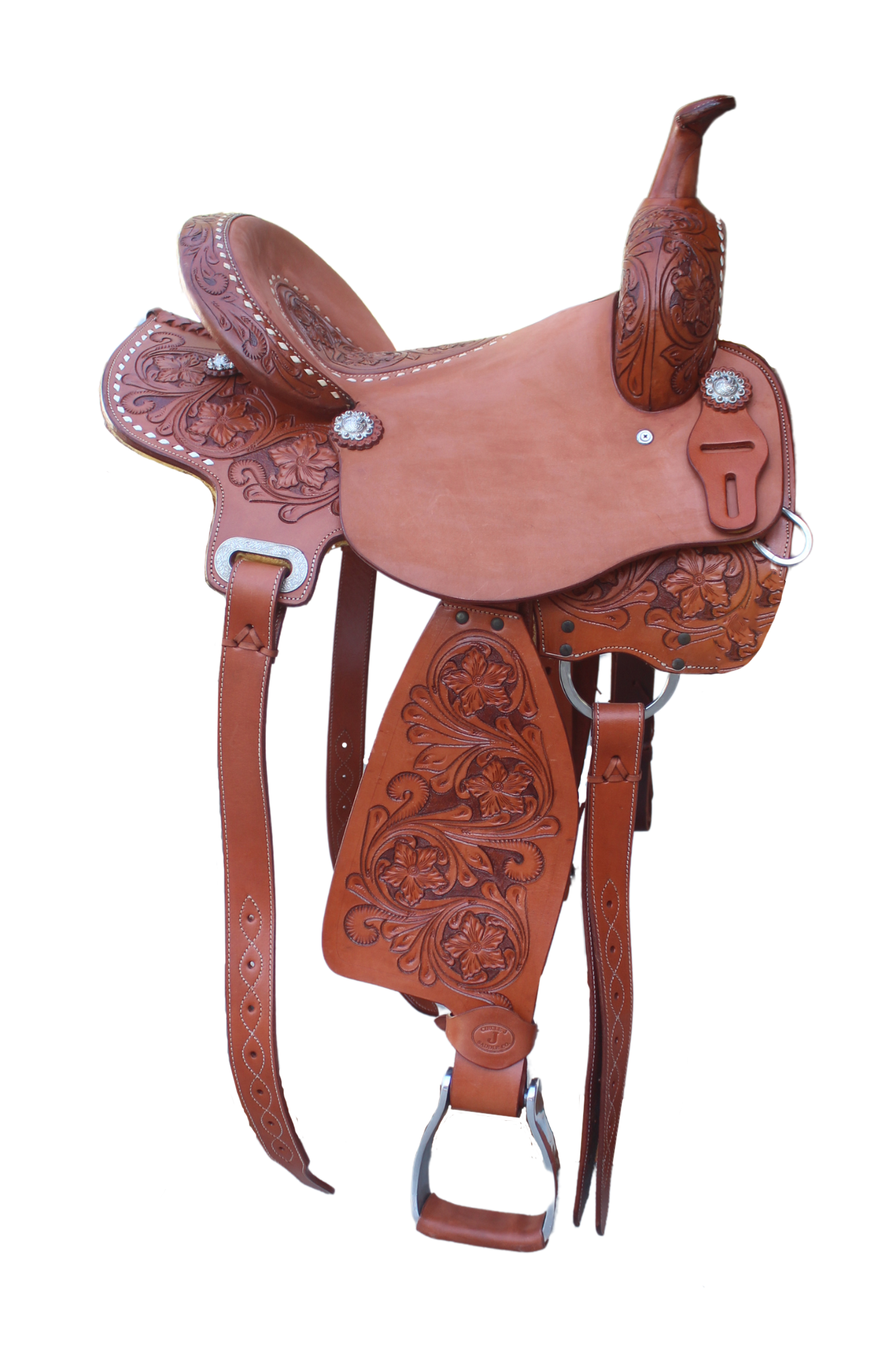 CIRCLE J CUSTOM ALL AROUND TRAIL SADDLE