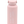 A pink insulated water bottle with white text 'Ride More, Worry Less' and a small graphic of a horse.