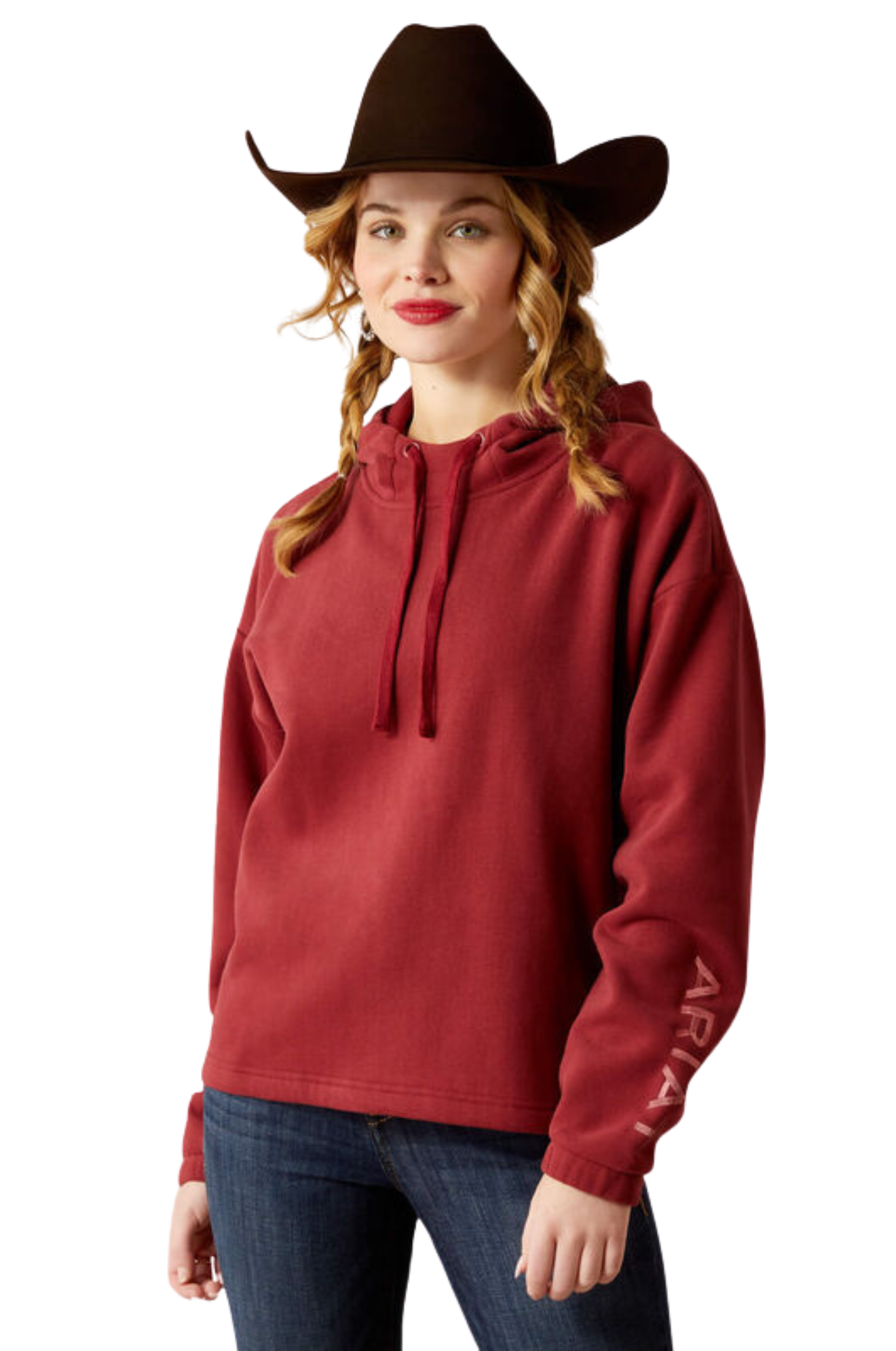 ARIAT ESSENTIAL LOGO PULLOVER HOODIE