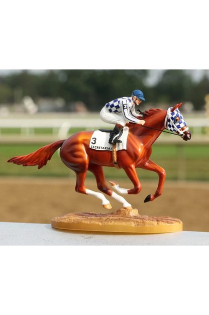 SECRETARIAT 50TH FIGURINE