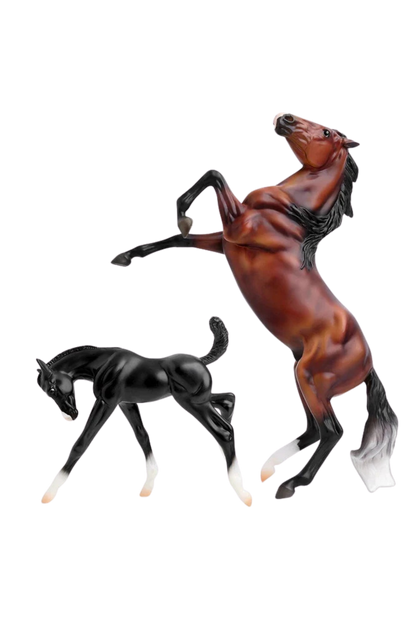 WILD & FREE HORSE & FOAL SET