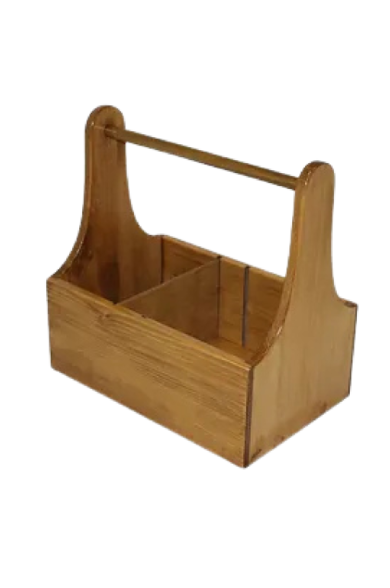 WOODEN GROOMING TOTE