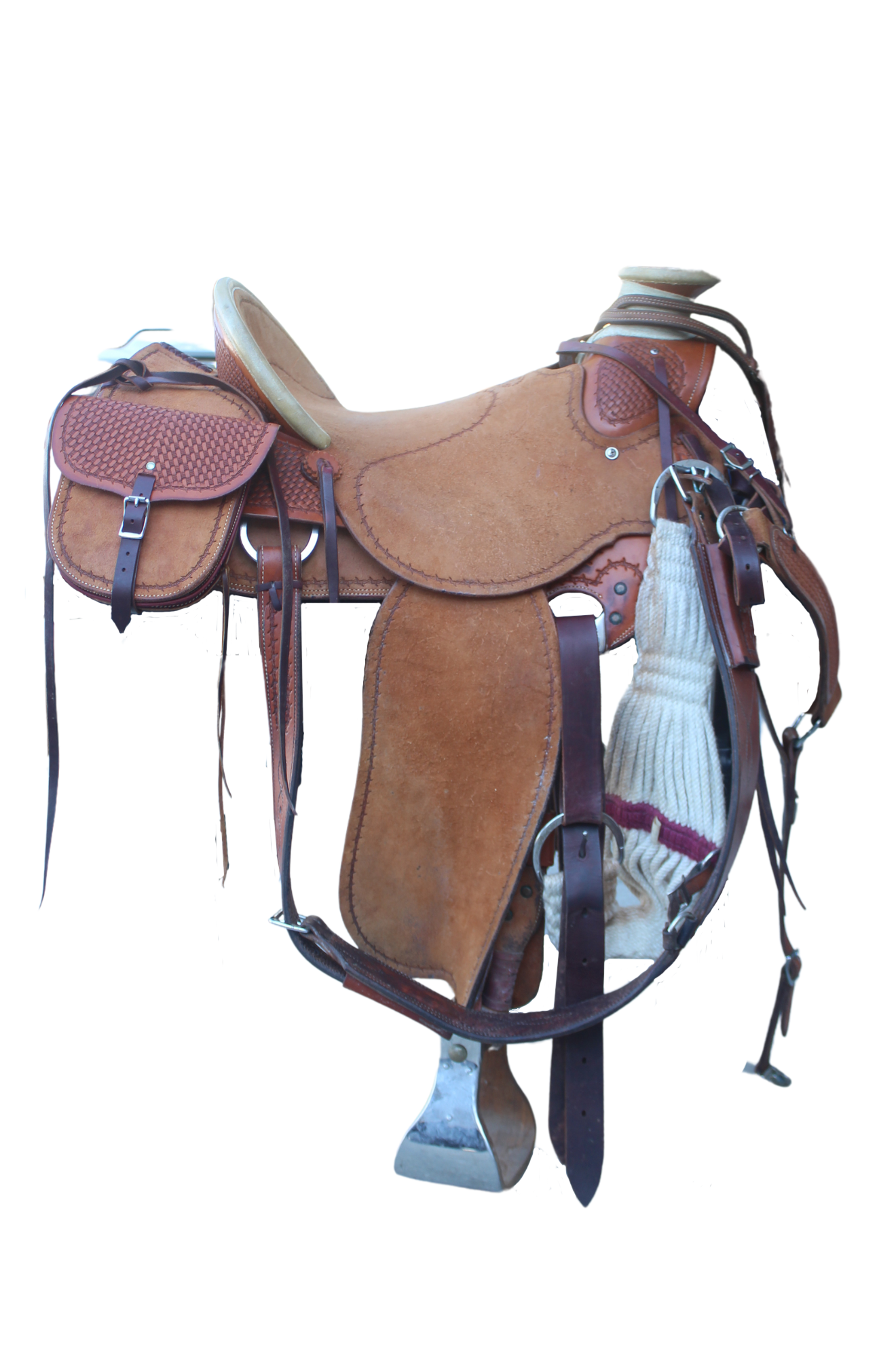 WES SCHENK CUSTOM RANCH SADDLE SET