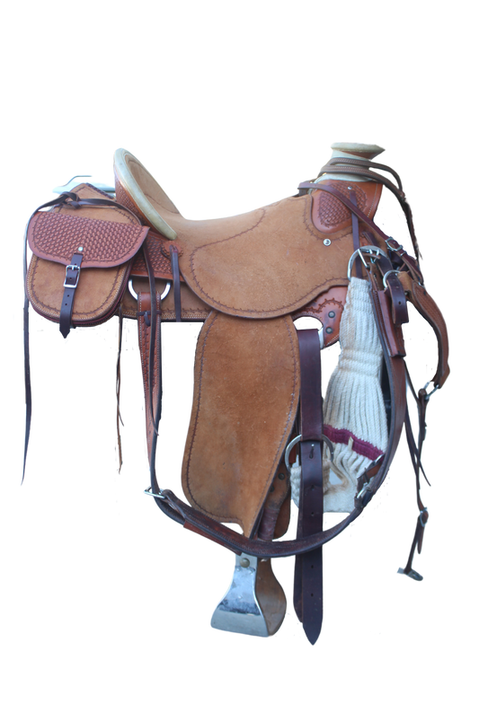 WES SCHENK CUSTOM RANCH SADDLE SET