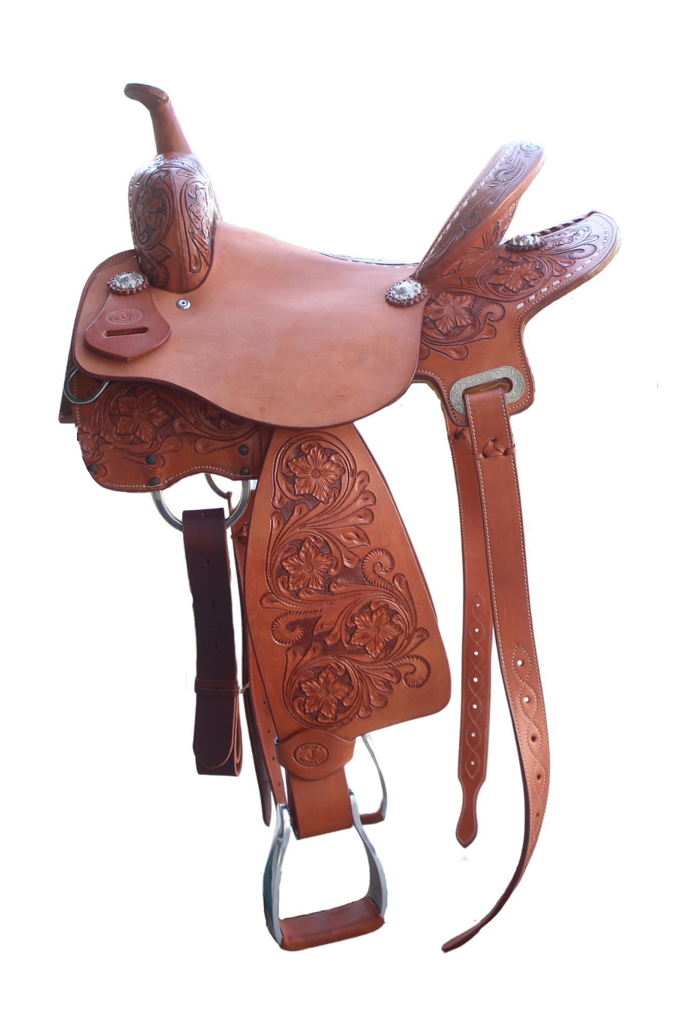 CIRCLE J CUSTOM ALL AROUND TRAIL SADDLE