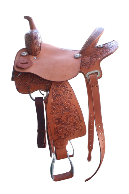 CIRCLE J CUSTOM ALL AROUND TRAIL SADDLE