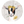 Illustration of a goat with a flower crown on a wooden background