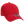 Red baseball cap on a white background