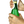 Person using a bottle opener to open a green bottle with a white background