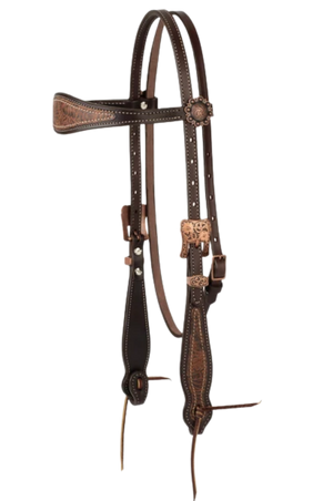 Western Floral Browband Headstall